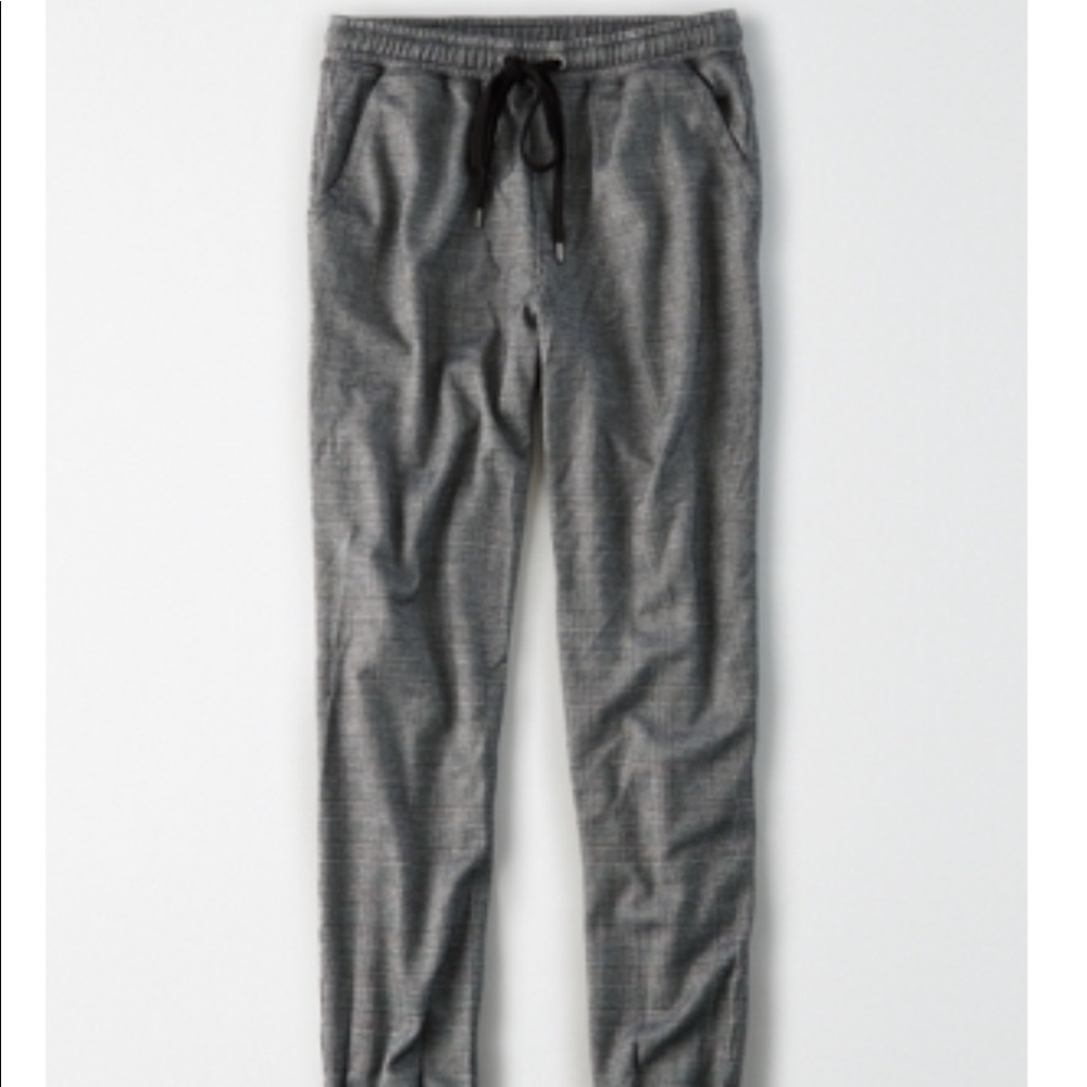AE high waisted jogger pants black XS SHORT